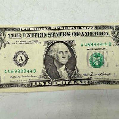 Mint Condition 1985 Sequential Dollar
