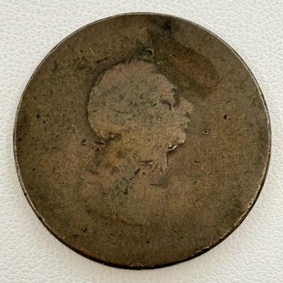 1700’s George III British One Penny
