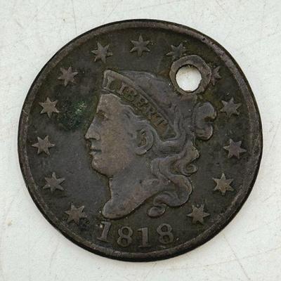 1818 Large Cent
