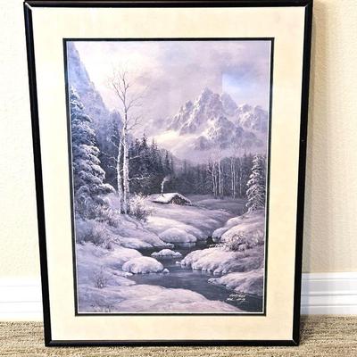  1989 Signed Lithograph by Tok Hwang Limited Edition 645/999