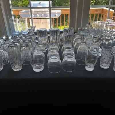 glassware and dishes