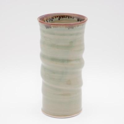 Clouds Folsom Pottery Cylinder Glazed Vase