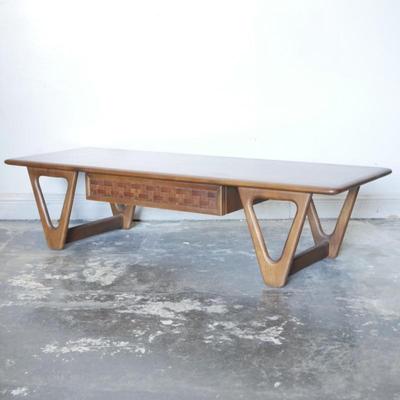 Lane Perception MCM Walnut Coffee Table