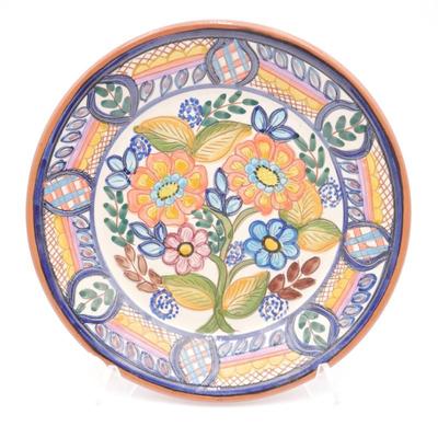 Vintage Olaria Carrilho Lopes San Pedro Corval Portugal Decorative Plate