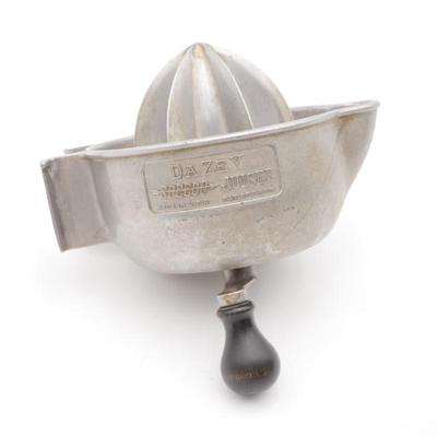 Vintage Dazey Aluminum Speedo Juicer Hand Crank
