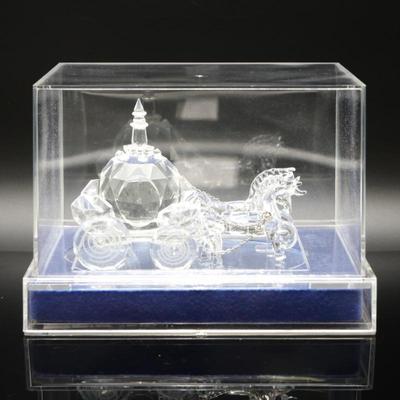 Crystal Cinderella Horse Drawn Carriage