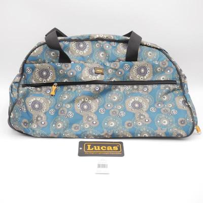 Lucas Designer Lightweight Expandable 22" Wheeled Duffel