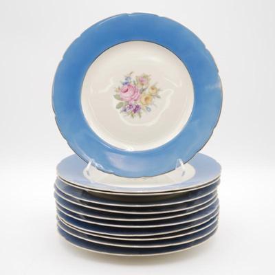 Royal Ivory KPM Dinner Plates (Set of 11)