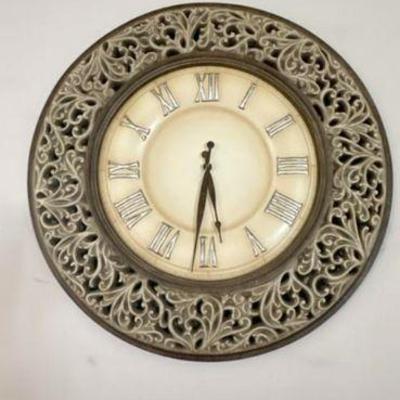 Large Wall Clock 30" diameter  $10