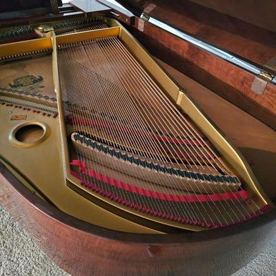 Gorgeous Hanil Grand Piano with Installed QRS Pianomation Player Piano System. #hanilgrandpiano