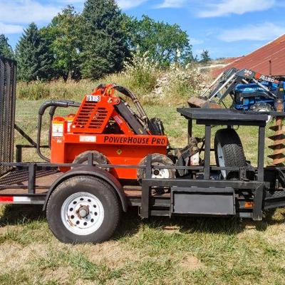 PowerHouse Pro Mini Skid Steer & Attachments