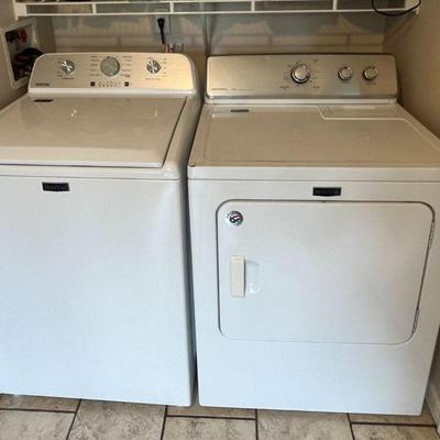 Maytag washer and dryer