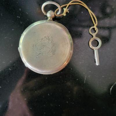 Antique key wind watch