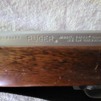 .22 Ruger rifle