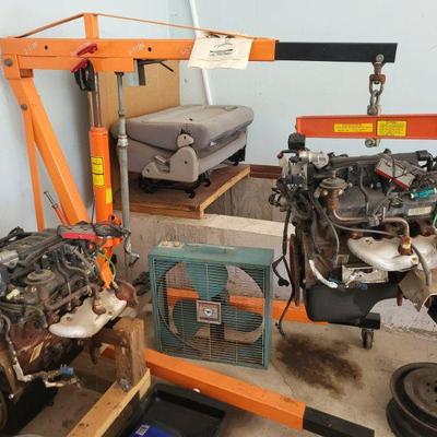 2 ton shop crane