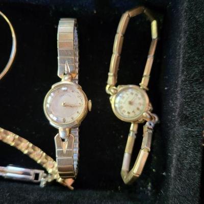 Vintage wind up watches