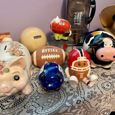 Piggy bank collection 