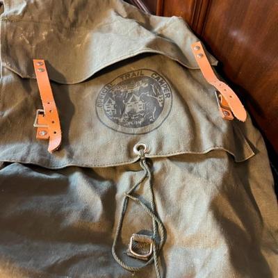 Old camp bag 