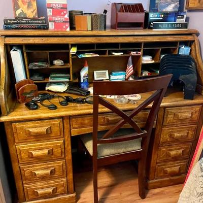 Roll top desk 