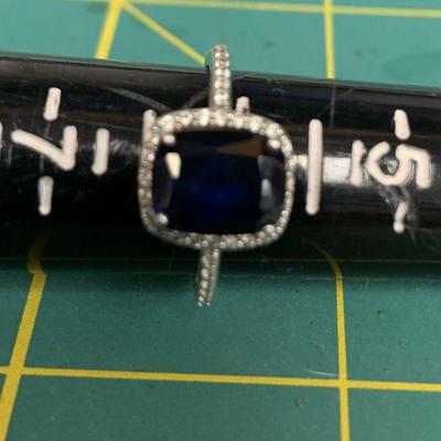 hei8105- 925 Thailand Blue & white stone ring		https://www.ebay.com/itm/356013232800
