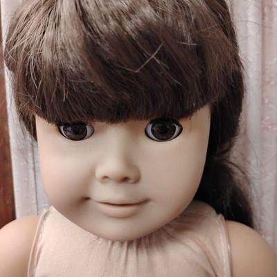 AMERICAN GIRL DOLL PLEASANT COMPANY MEDIUM BROWN HAIR LENGHT AND BROWN EYES ERI306	Auction	https://www.ebay.com/itm/356013182945
