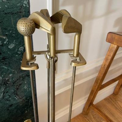 Golf club fire place tools - hard to find 