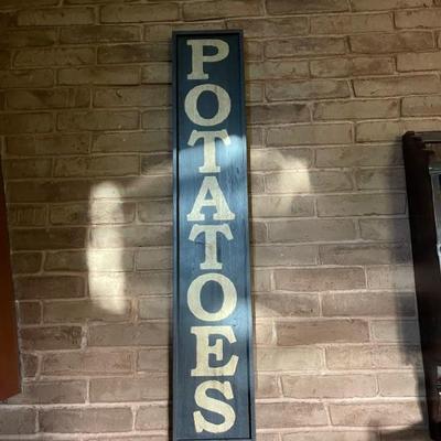 Massive custom-made sign for the house