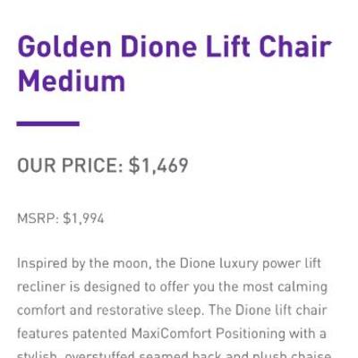 Lift chair retail - not
Your everyday lift chair !!!! 
