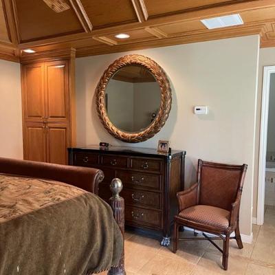 Fabulous mirror and decor
All by Thomasville 