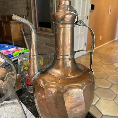 Copper pieces 