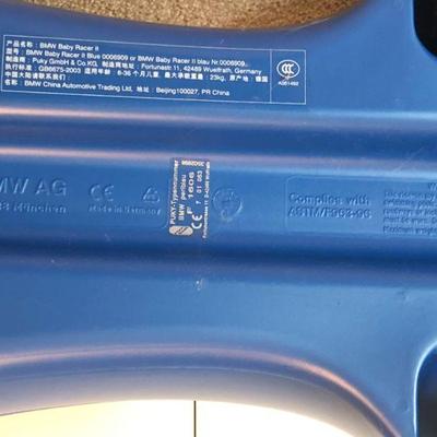 Stamp on bottom of BMW Baby Racer II