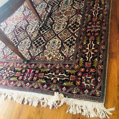 Dining Room Area Rug - Wool 12'4" x 9' 2"