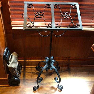 Wrought Iron Lectern/Music or Book Stand