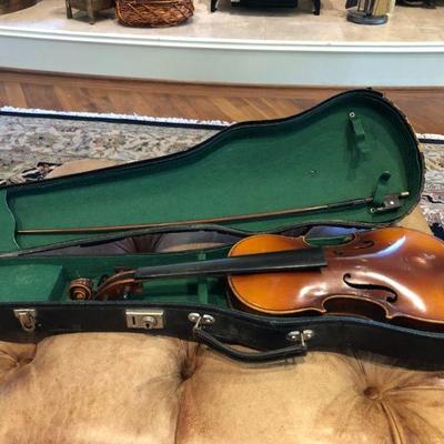 Violin - Copy of Antonius Stradivarius. Made in Czechoslovakia