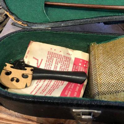 Violin Bridge and Tailpiece