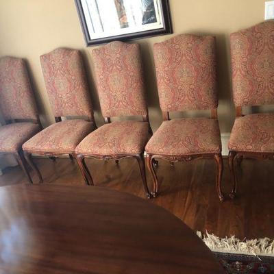 Showing 5 of the 10 Dining Chairs. Louis XV Style Chairs.