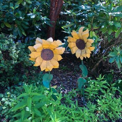 Metal Garden Art - Sunflowers (2 of 3)