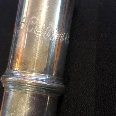 Heimer name engraved on Flute