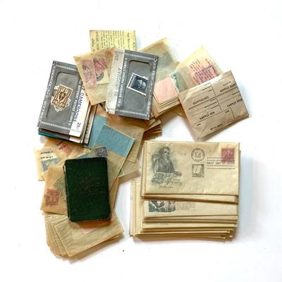 Small lot older stamps and FDCs