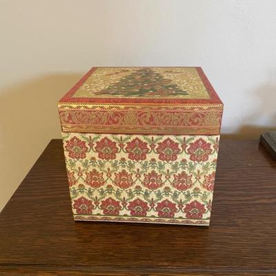 Christmas Card Box 