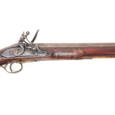 English Flintlock Pistol, Regimental Marked