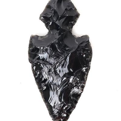 Nice Obsidian Spearhead