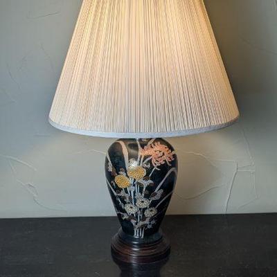 Lot #7 - Wildwood Hand Painted Table Lamp