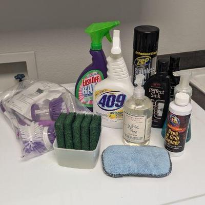 Lot #180 - Kitchen Cleaning Supplies