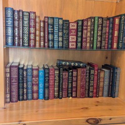Lot #21 - Vintage Eaton Press Leather-Bound Classics Book Lot 