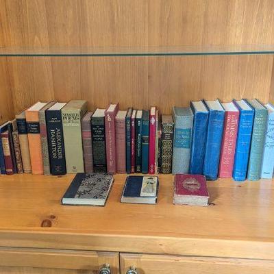 Lot #22 - Vintage & Antique Books Including Poetry & Classics