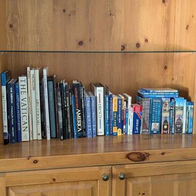 Lot #157 - Travel & Language Books & DVDs, Including Rick Steves & Rudy Maxa