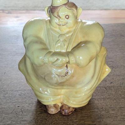 Lot #61 - Vintage 1940's Signed Red Wing Pottery Chef Pierre Cookie Jar