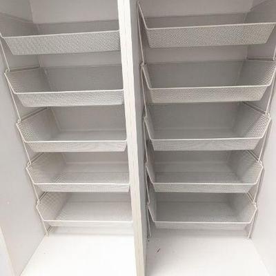 Lot #186 - Ten Stackable Wire Bins