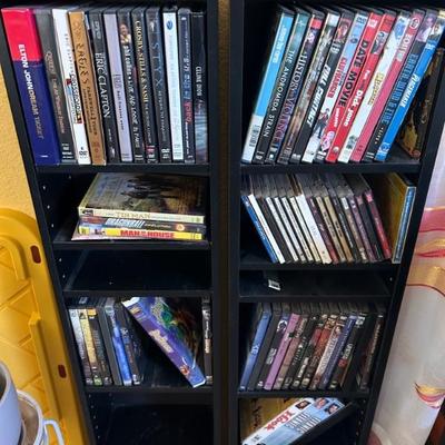DVDs VHS tapes